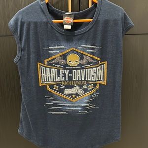 Harley Davidson cap sleeve ON HOLD